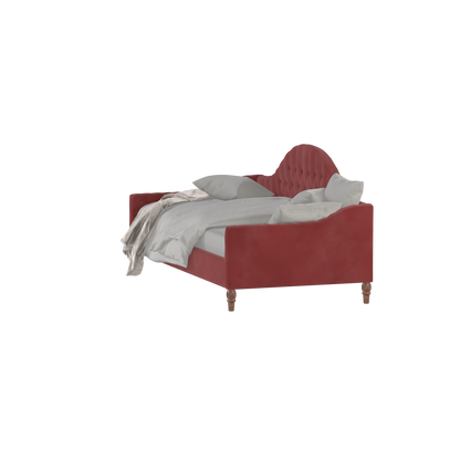 Lit de repos Elise aux courbes élégantes et au confort polyvalent