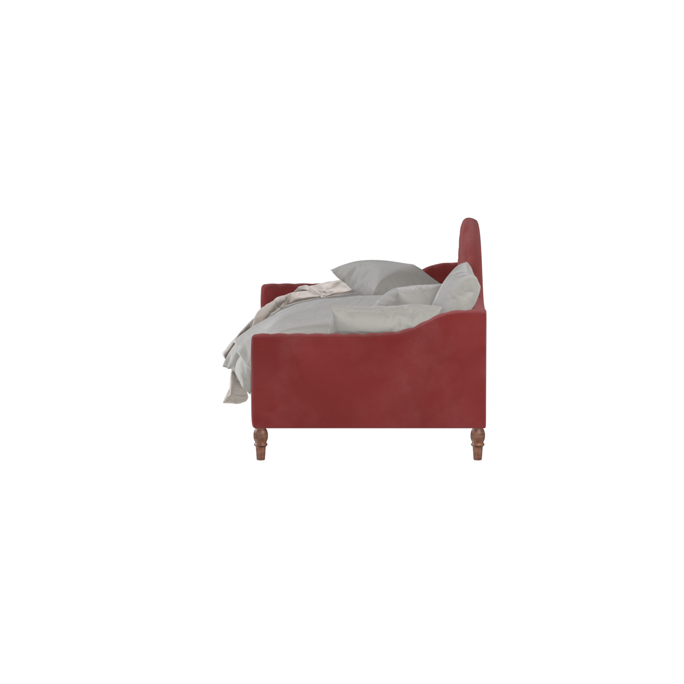 Lit de repos Elise aux courbes élégantes et au confort polyvalent