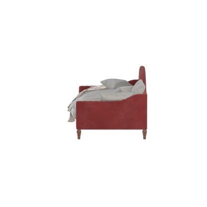 Lit de repos Elise aux courbes élégantes et au confort polyvalent