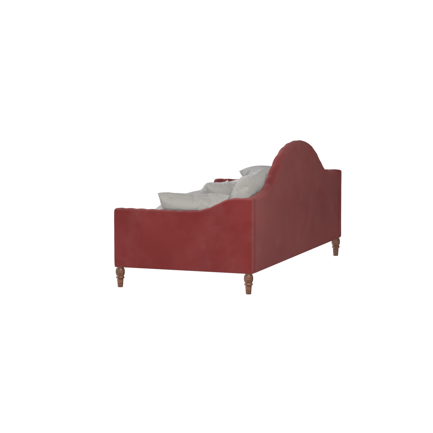 Lit de repos Elise aux courbes élégantes et au confort polyvalent