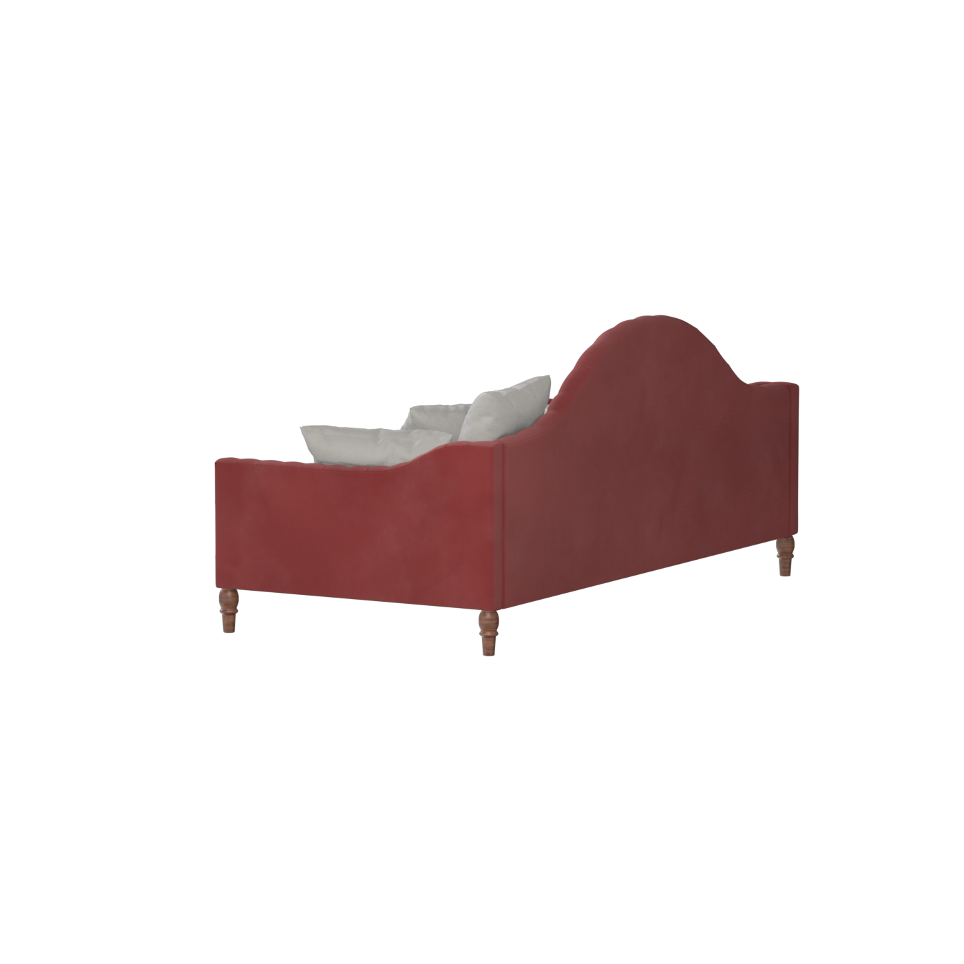 Lit de repos Elise aux courbes élégantes et au confort polyvalent