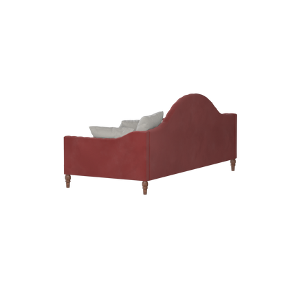 Lit de repos Elise aux courbes élégantes et au confort polyvalent
