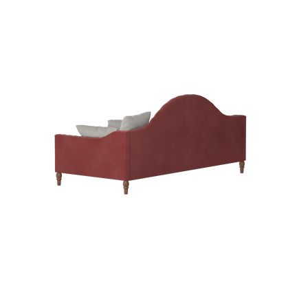 Lit de repos Elise aux courbes élégantes et au confort polyvalent