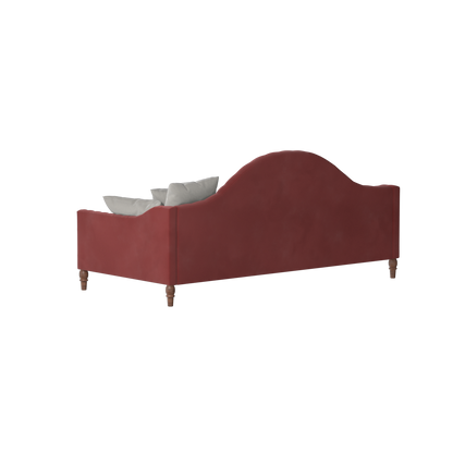 Lit de repos Elise aux courbes élégantes et au confort polyvalent