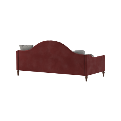 Lit de repos Elise aux courbes élégantes et au confort polyvalent