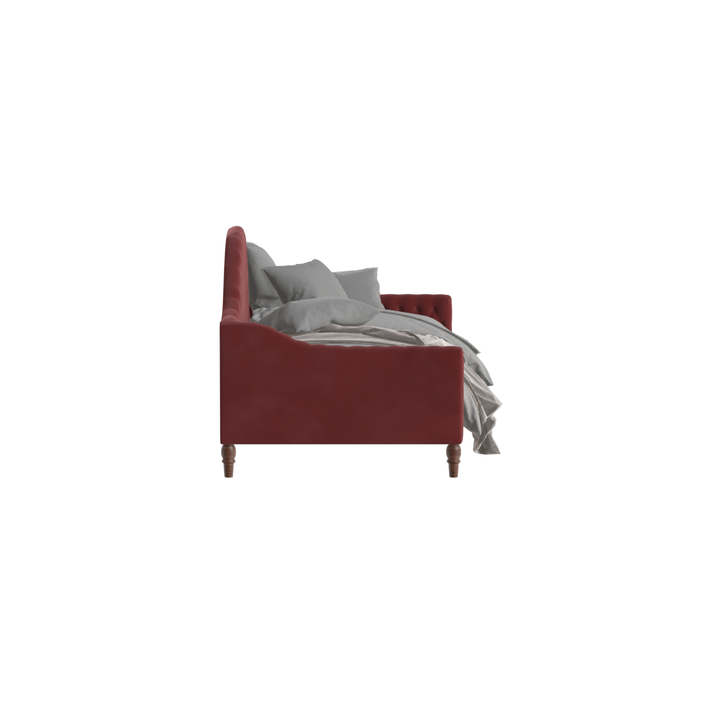Lit de repos Elise aux courbes élégantes et au confort polyvalent