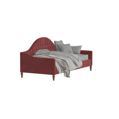 Lit de repos Elise aux courbes élégantes et au confort polyvalent