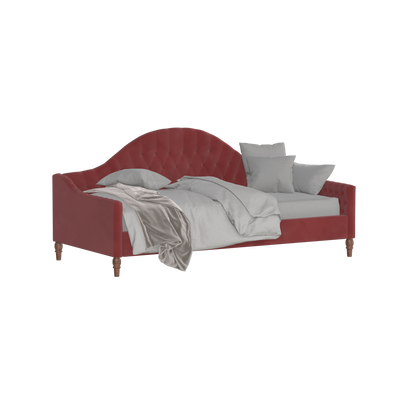 Lit de repos Elise aux courbes élégantes et au confort polyvalent
