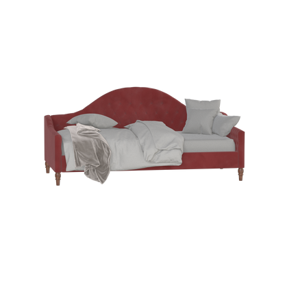 Lit de repos Elise aux courbes élégantes et au confort polyvalent