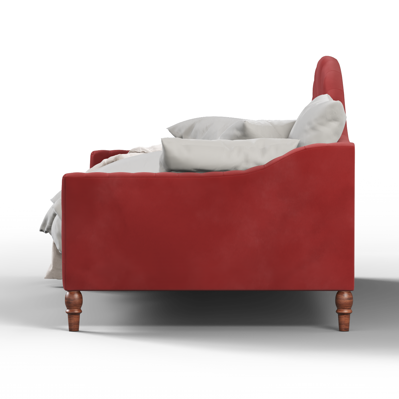Lit de repos Elise aux courbes élégantes et au confort polyvalent