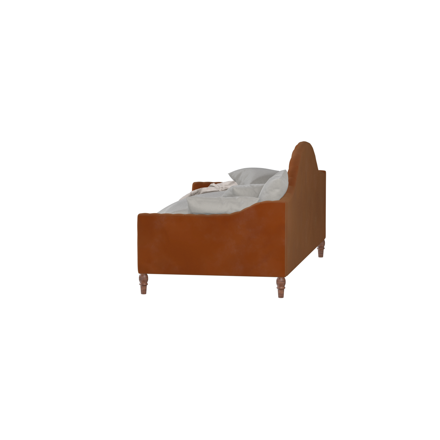 Elise Daybed with Elegant Curves and Versatile Comfort