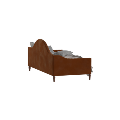 Elise Daybed with Elegant Curves and Versatile Comfort