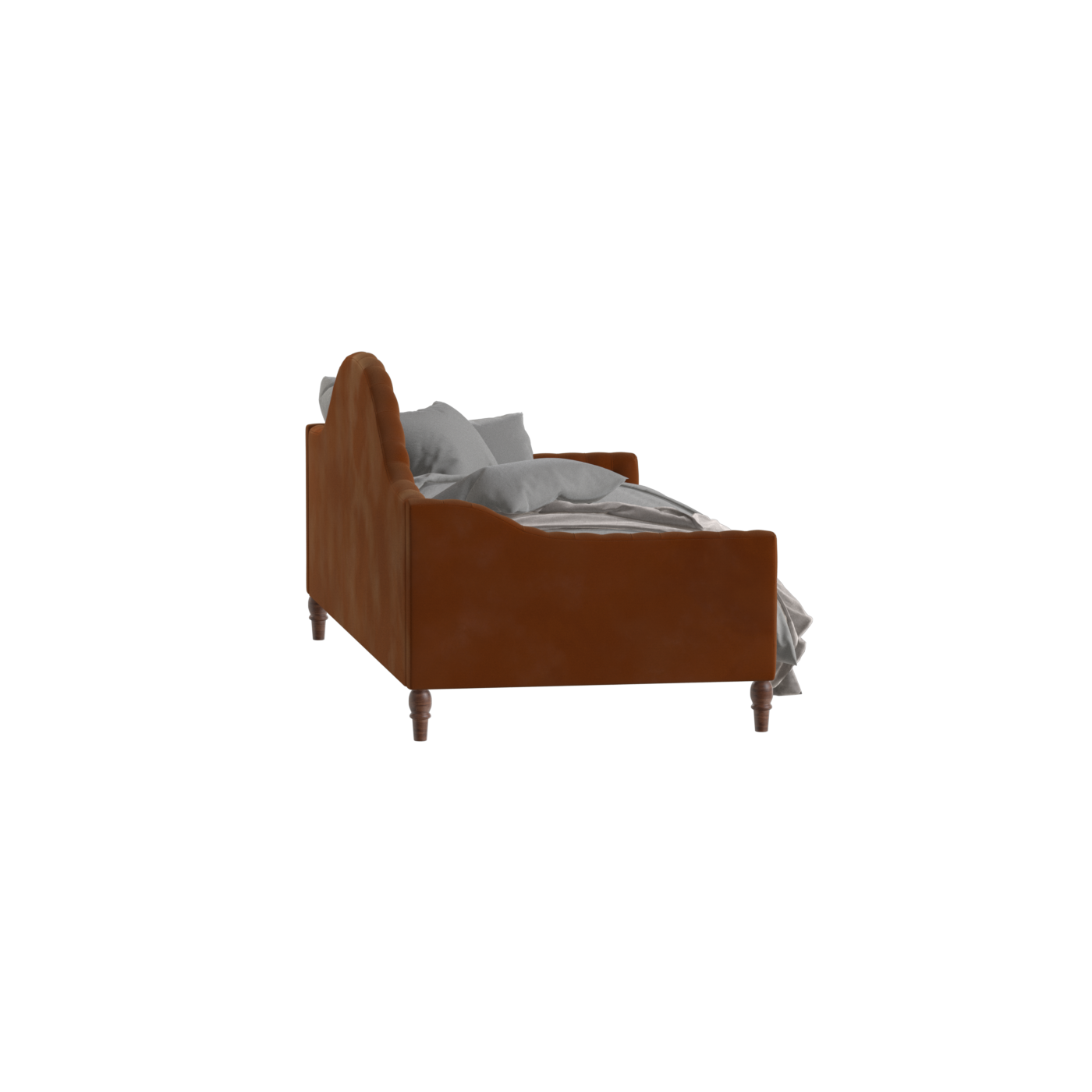 Elise Daybed with Elegant Curves and Versatile Comfort