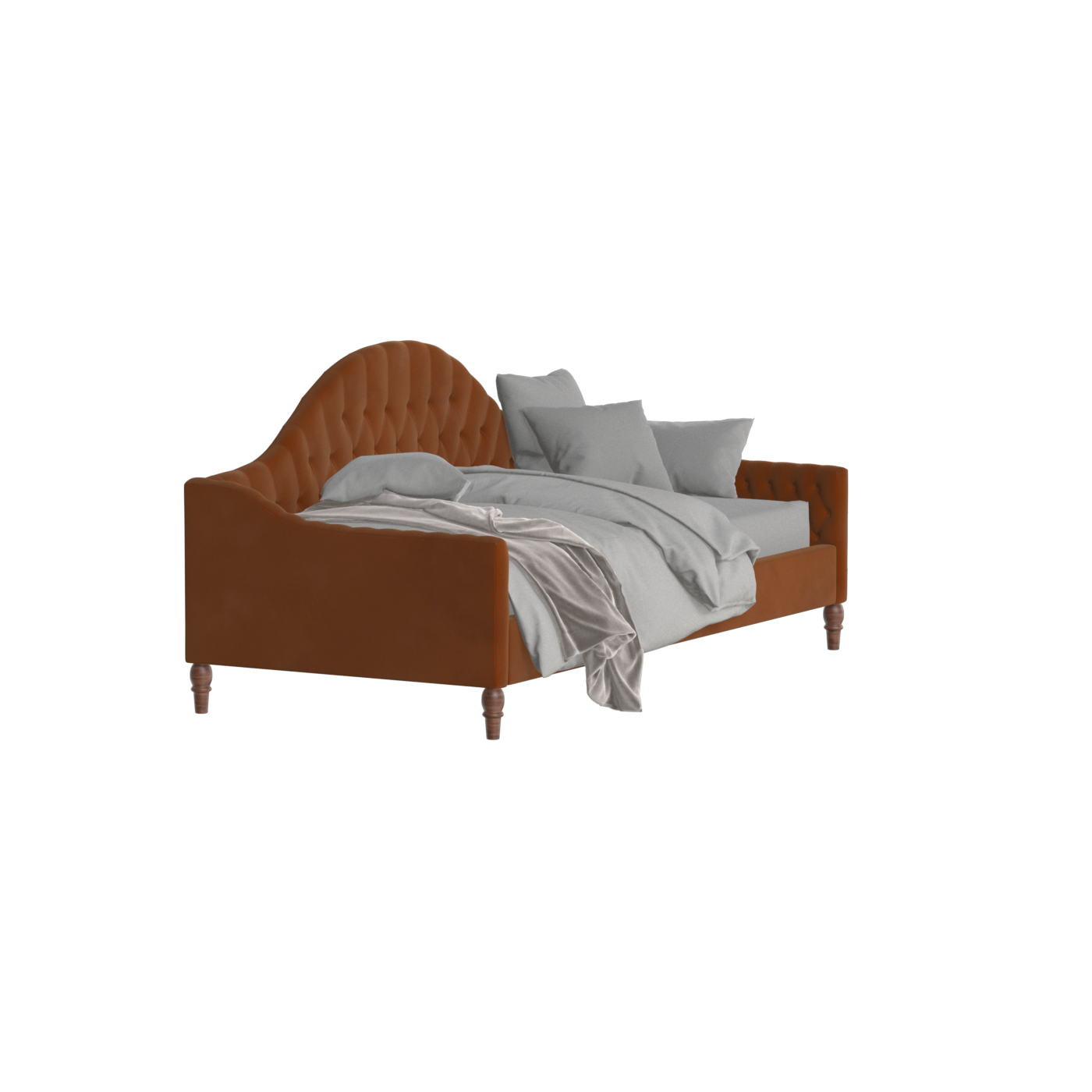 Elise Daybed with Elegant Curves and Versatile Comfort