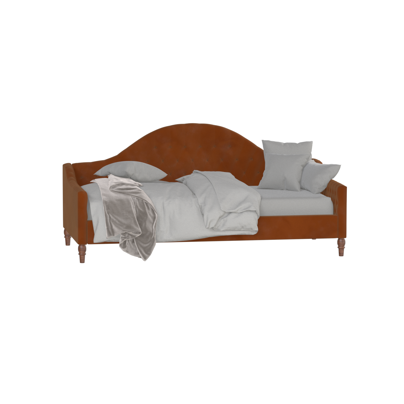 Elise Daybed with Elegant Curves and Versatile Comfort