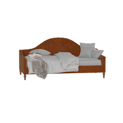 Elise Daybed with Elegant Curves and Versatile Comfort