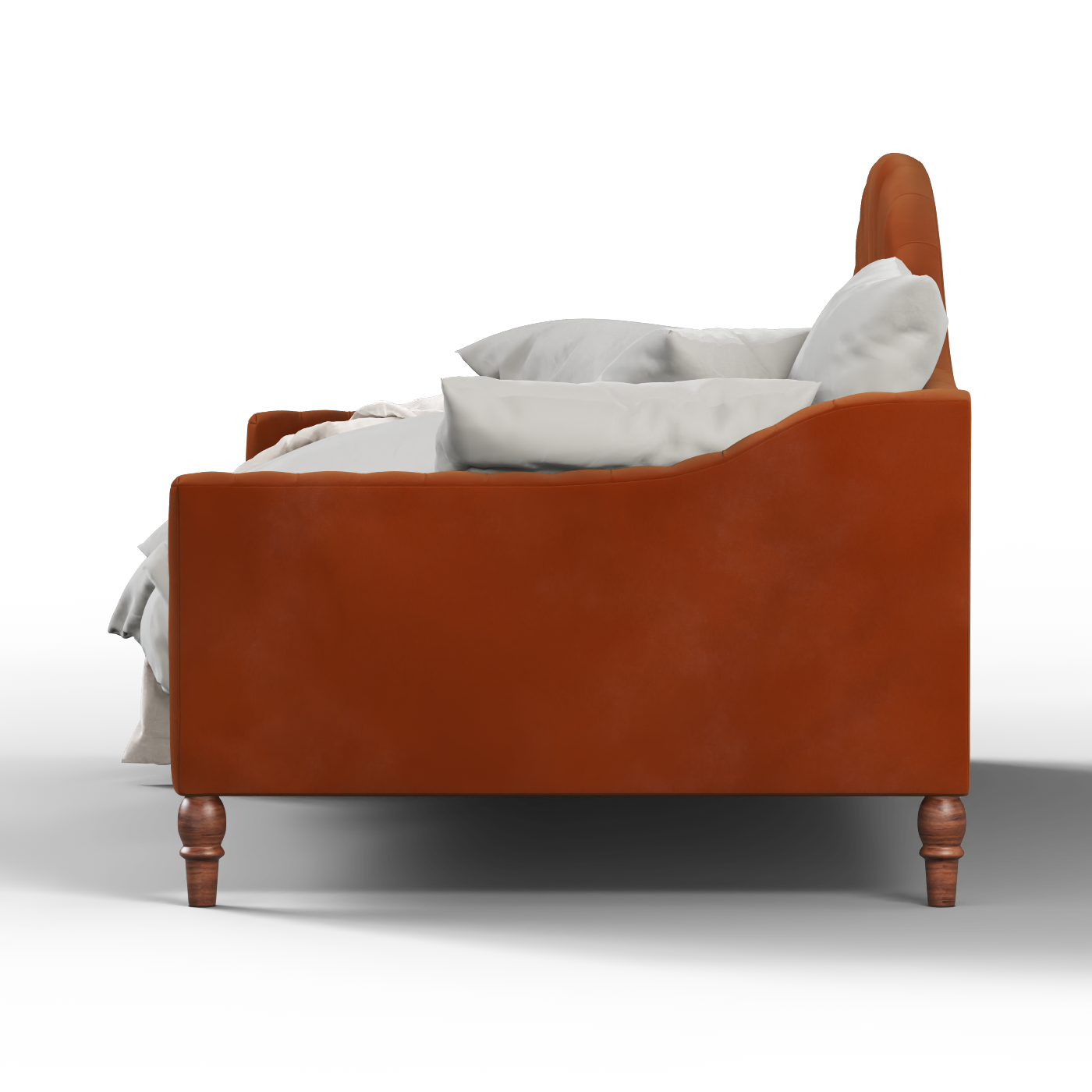 Elise Daybed with Elegant Curves and Versatile Comfort
