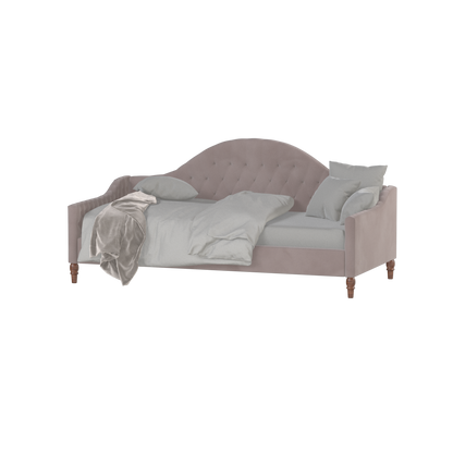 Elise Daybed with Elegant Curves and Versatile Comfort