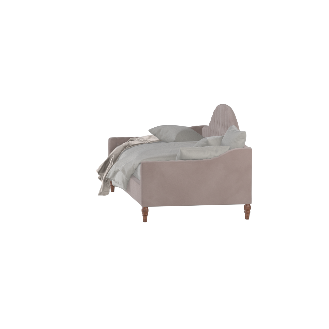 Elise Daybed with Elegant Curves and Versatile Comfort