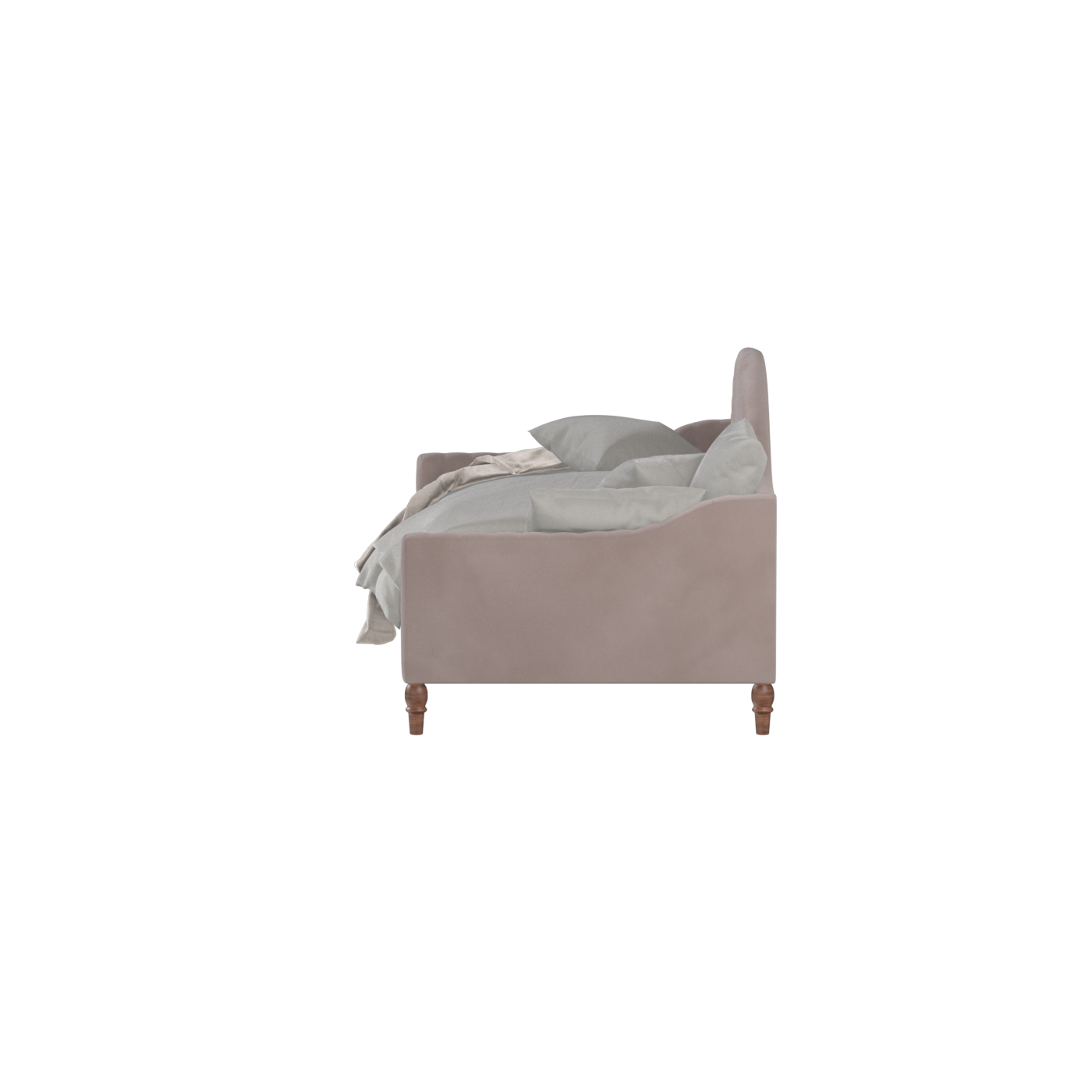 Elise Daybed with Elegant Curves and Versatile Comfort