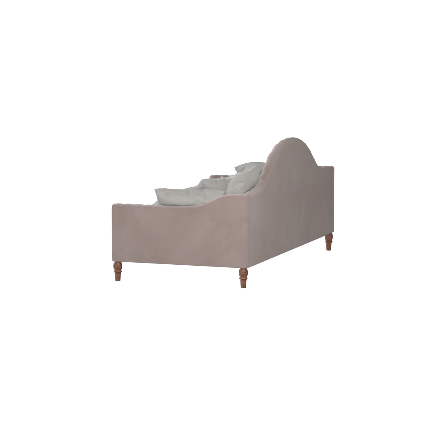 Elise Daybed with Elegant Curves and Versatile Comfort