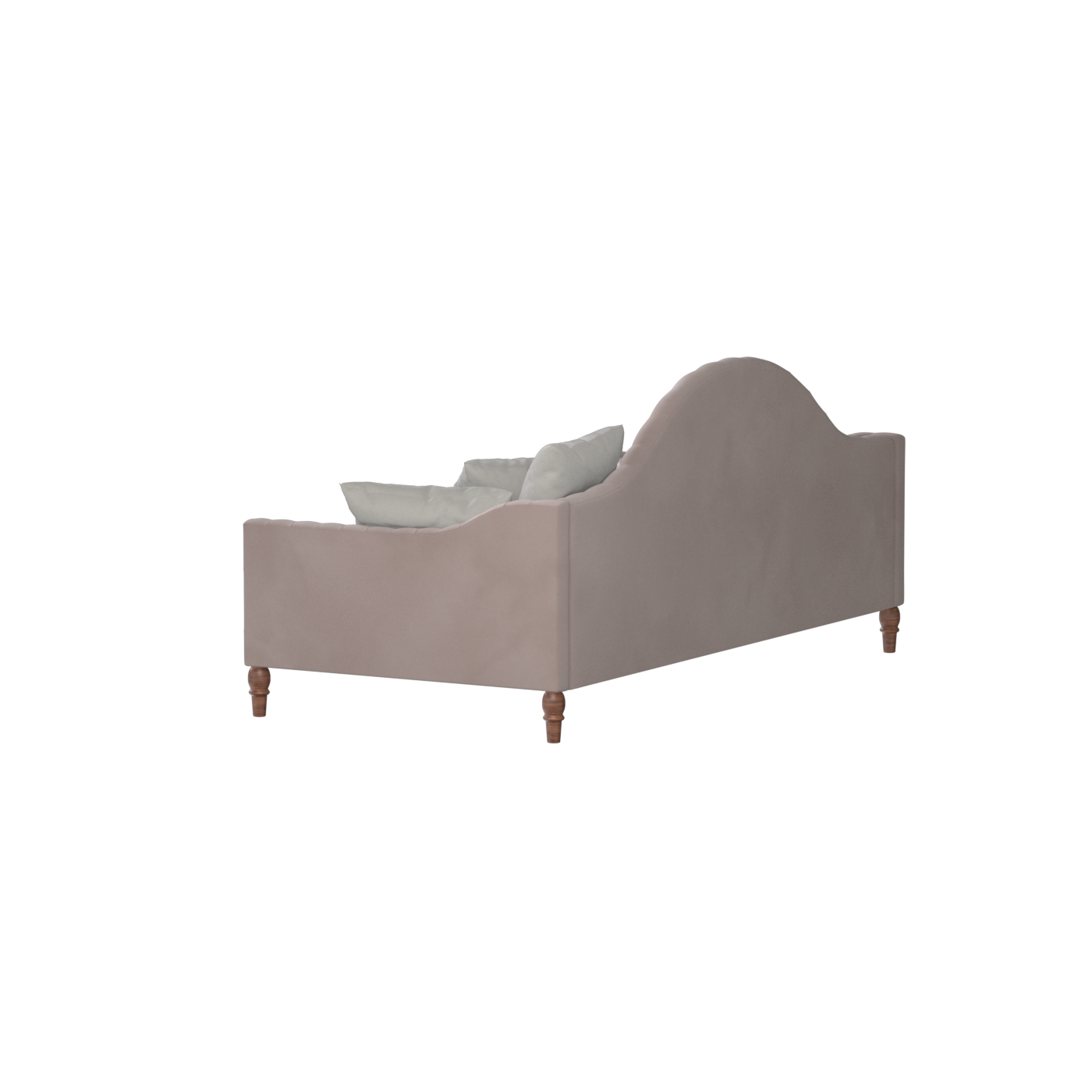 Elise Daybed with Elegant Curves and Versatile Comfort