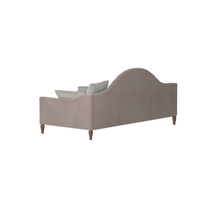 Elise Daybed with Elegant Curves and Versatile Comfort