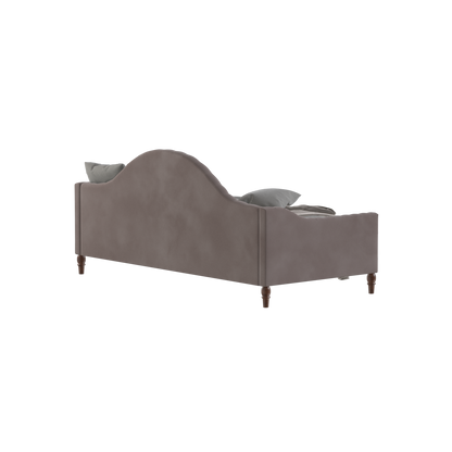 Elise Daybed with Elegant Curves and Versatile Comfort