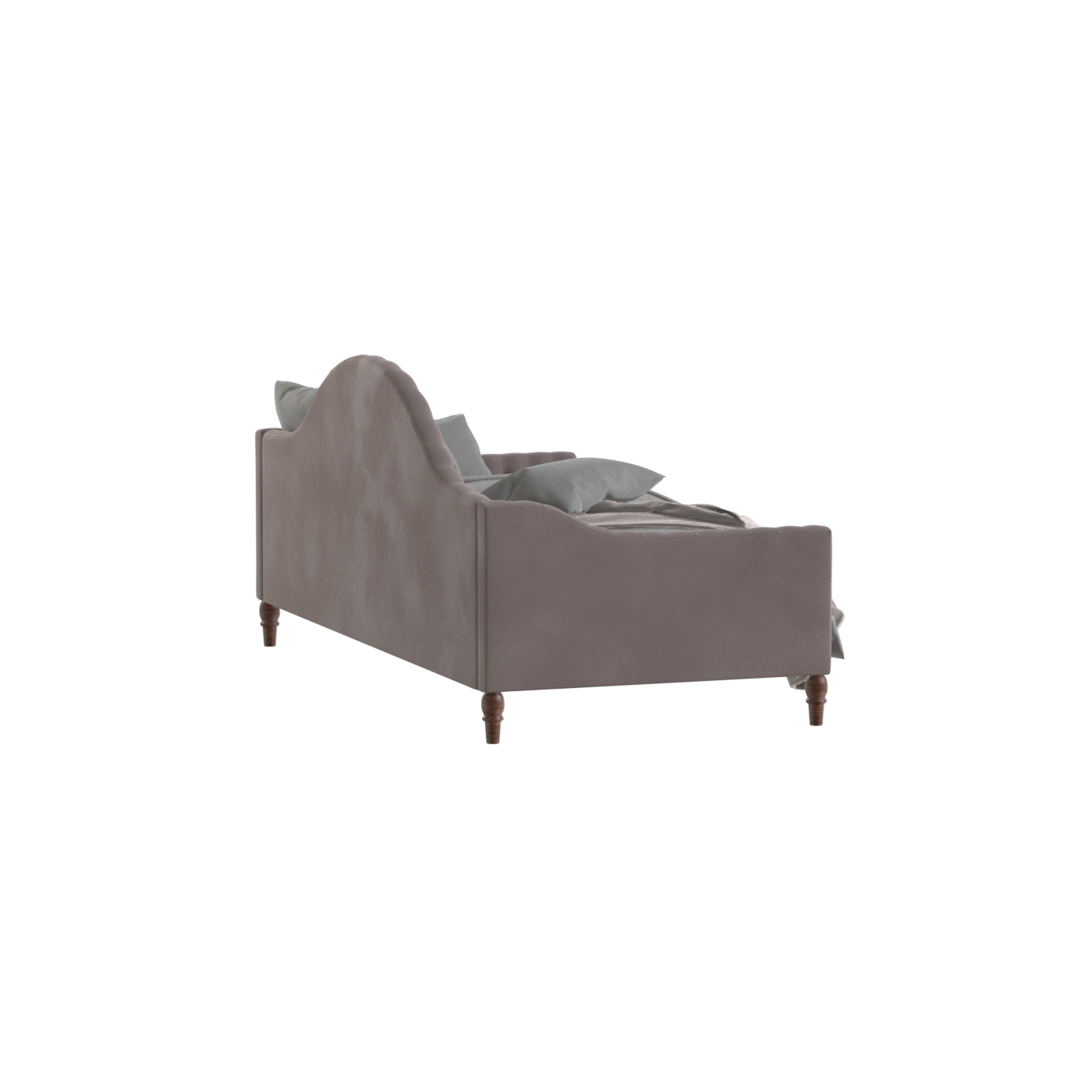 Elise Daybed with Elegant Curves and Versatile Comfort