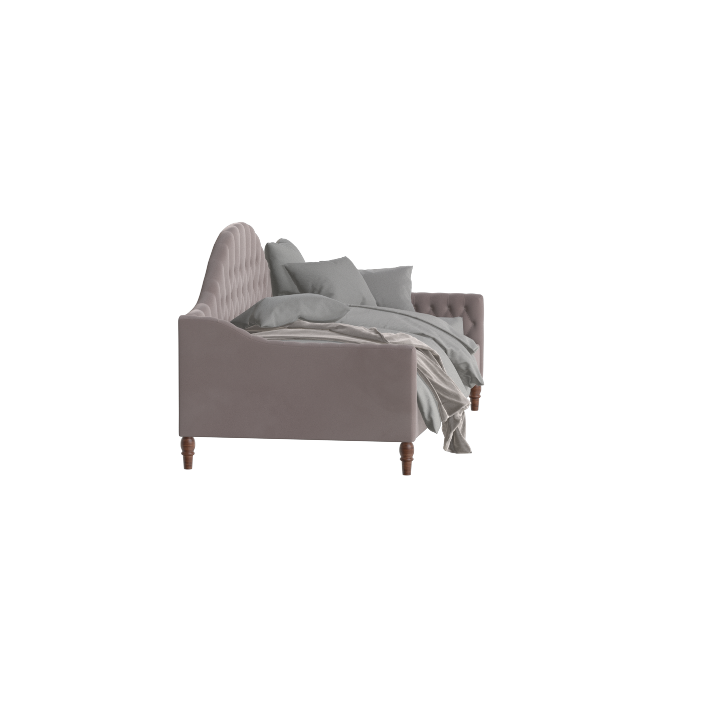 Elise Daybed with Elegant Curves and Versatile Comfort