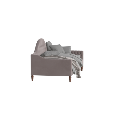 Elise Daybed with Elegant Curves and Versatile Comfort
