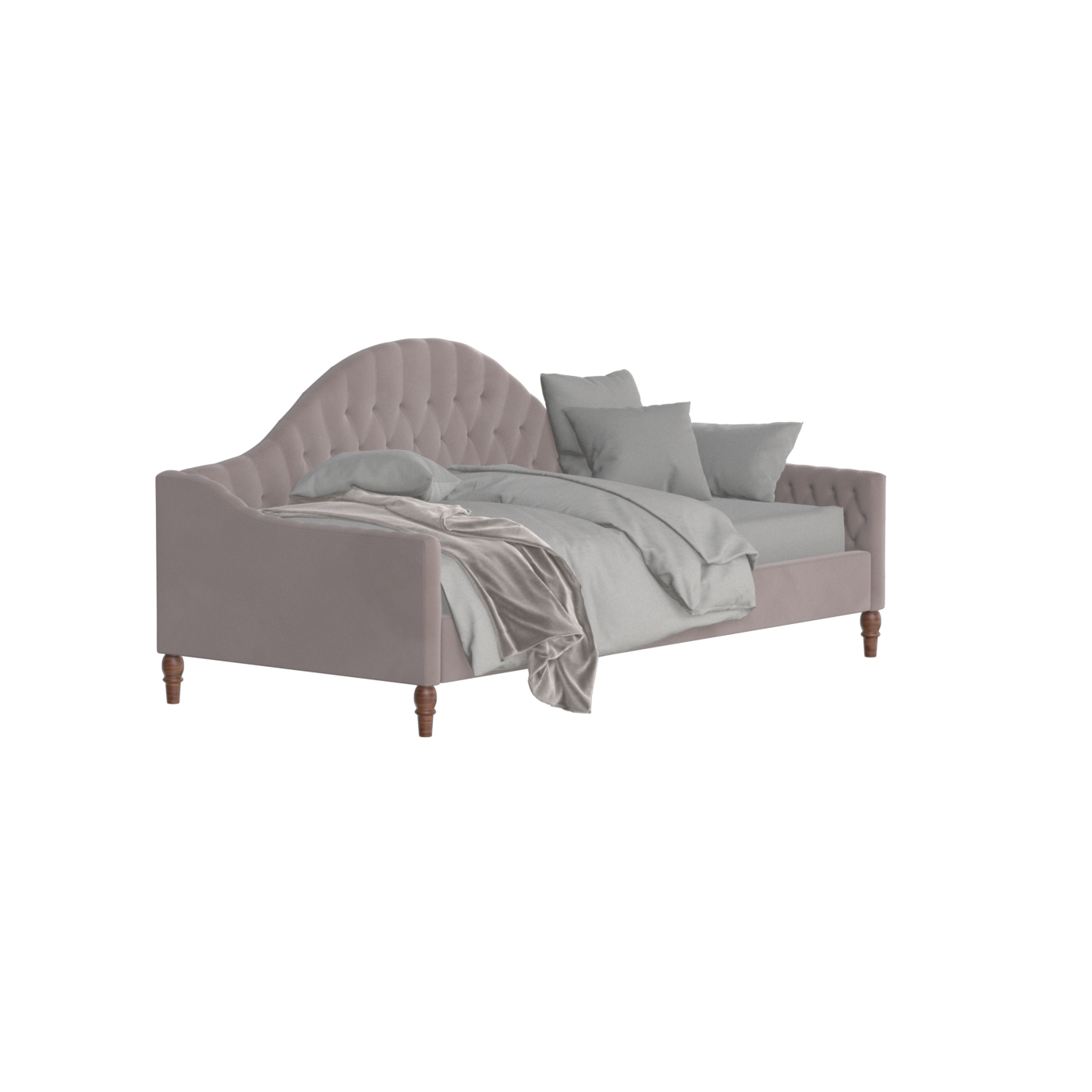 Elise Daybed with Elegant Curves and Versatile Comfort