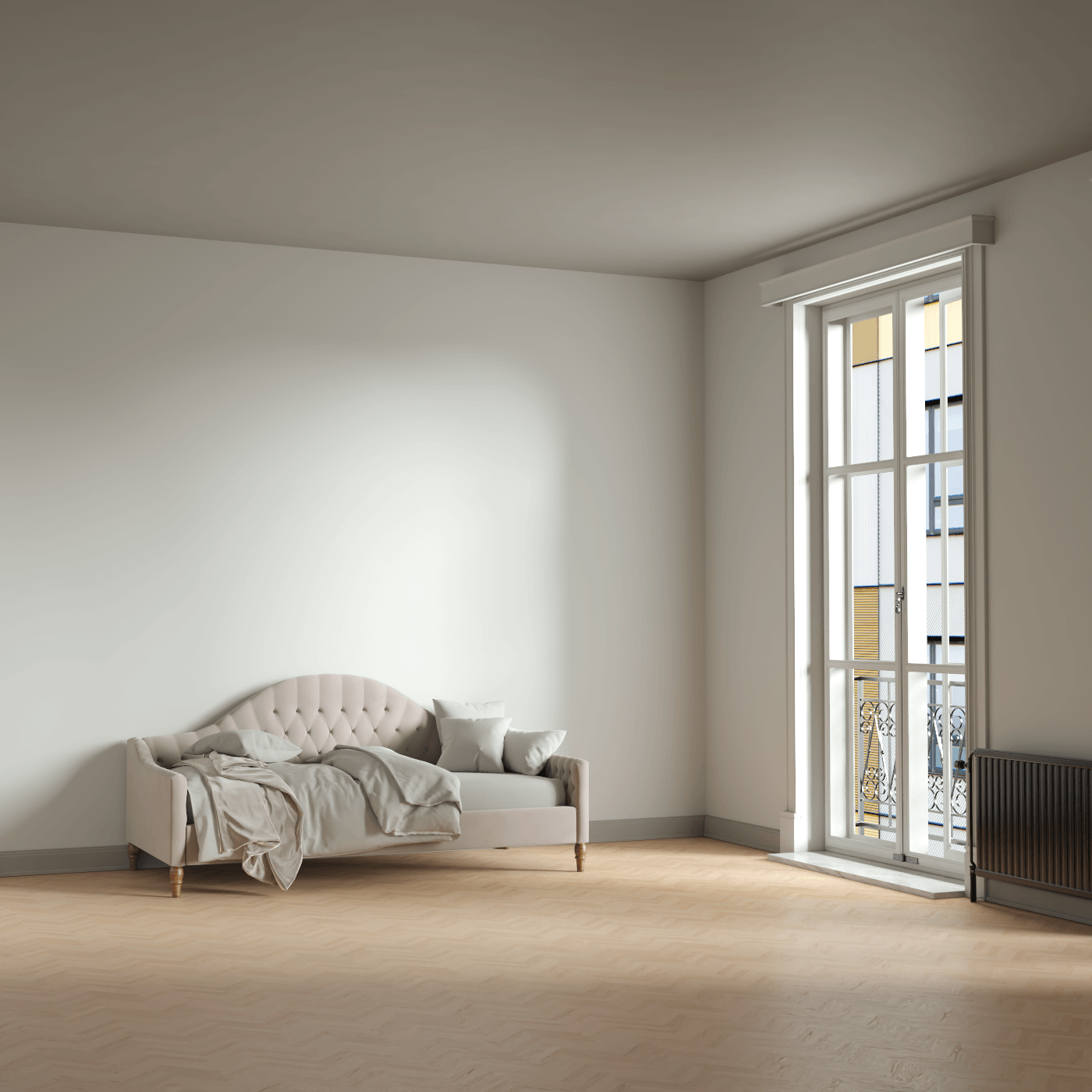 Elise Daybed with Elegant Curves and Versatile Comfort