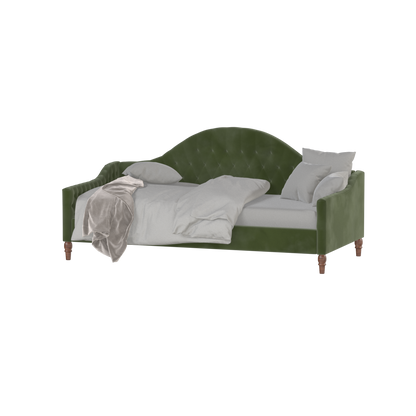 Lit de repos Elise aux courbes élégantes et au confort polyvalent