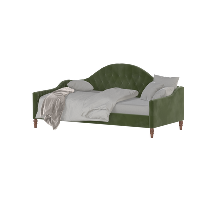 Lit de repos Elise aux courbes élégantes et au confort polyvalent