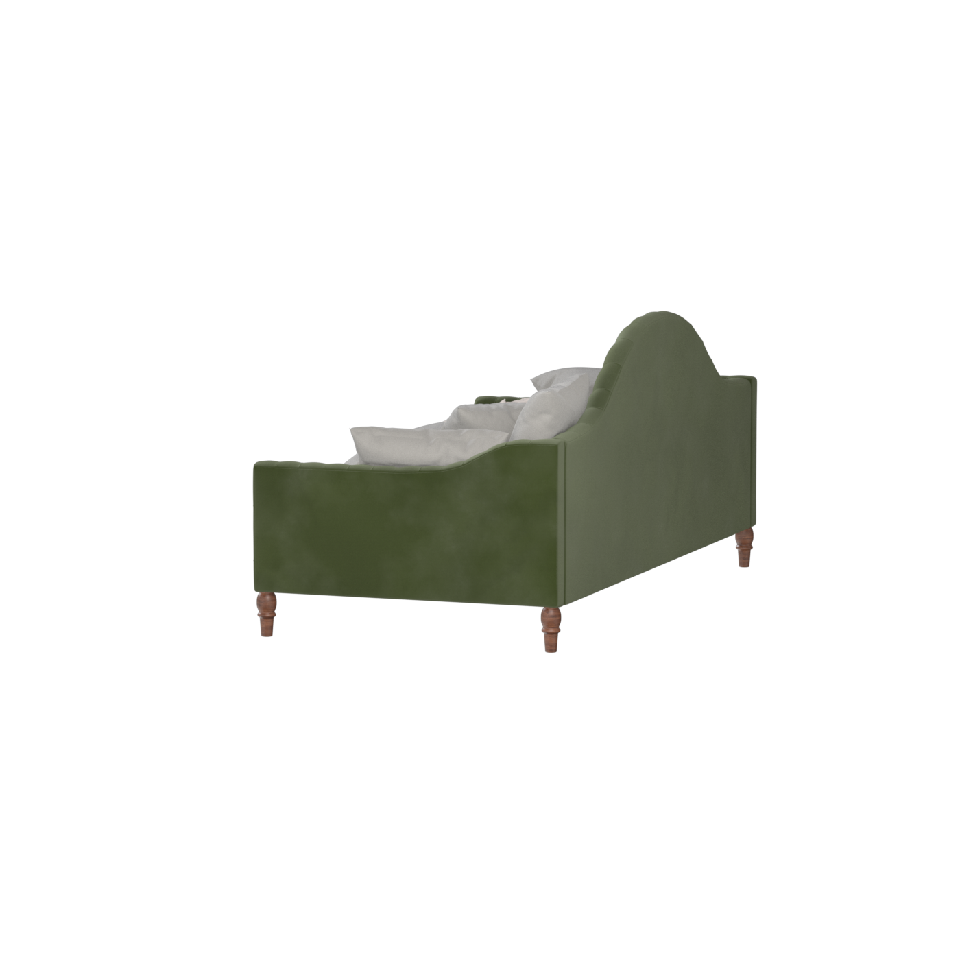 Lit de repos Elise aux courbes élégantes et au confort polyvalent