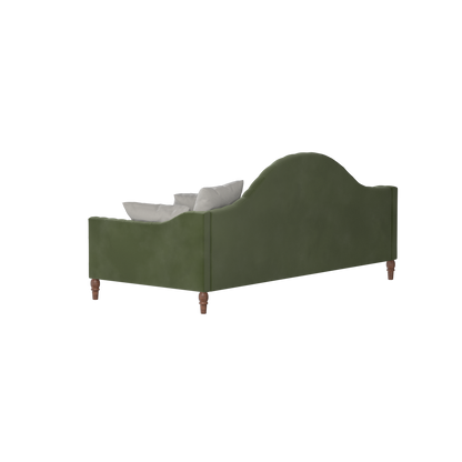 Lit de repos Elise aux courbes élégantes et au confort polyvalent