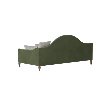 Lit de repos Elise aux courbes élégantes et au confort polyvalent