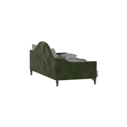 Lit de repos Elise aux courbes élégantes et au confort polyvalent