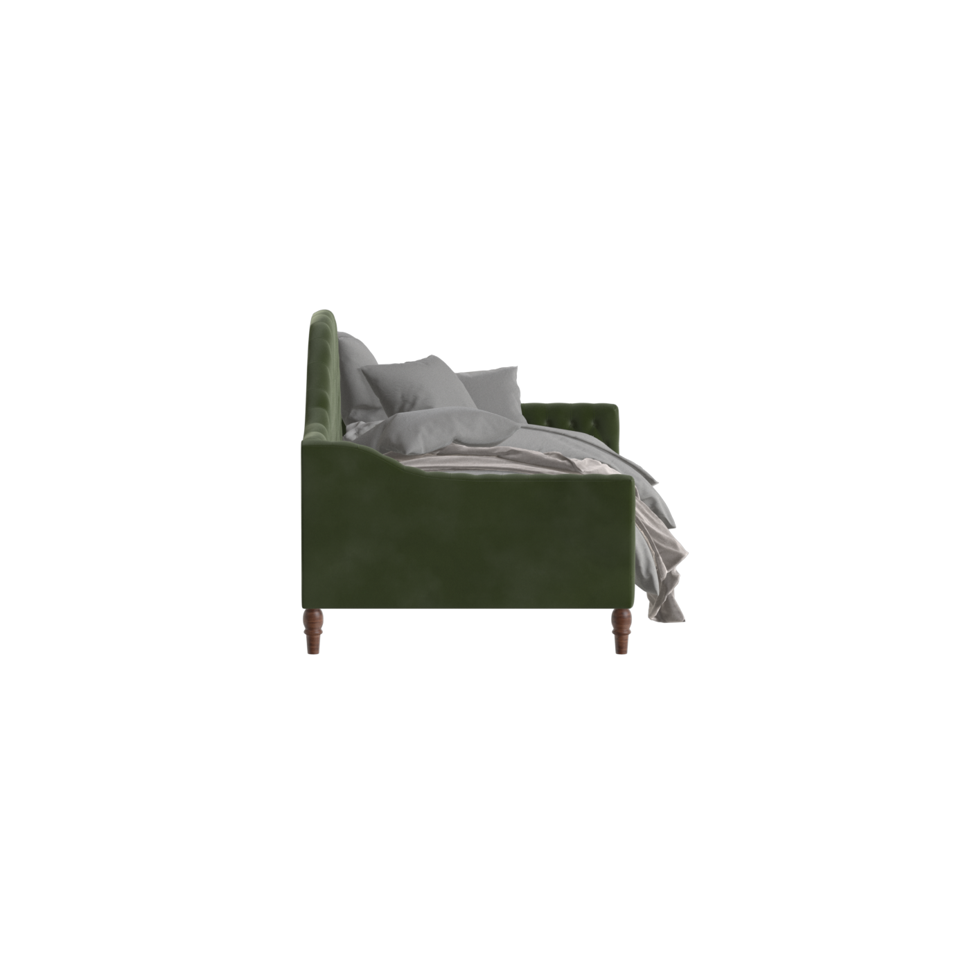 Lit de repos Elise aux courbes élégantes et au confort polyvalent