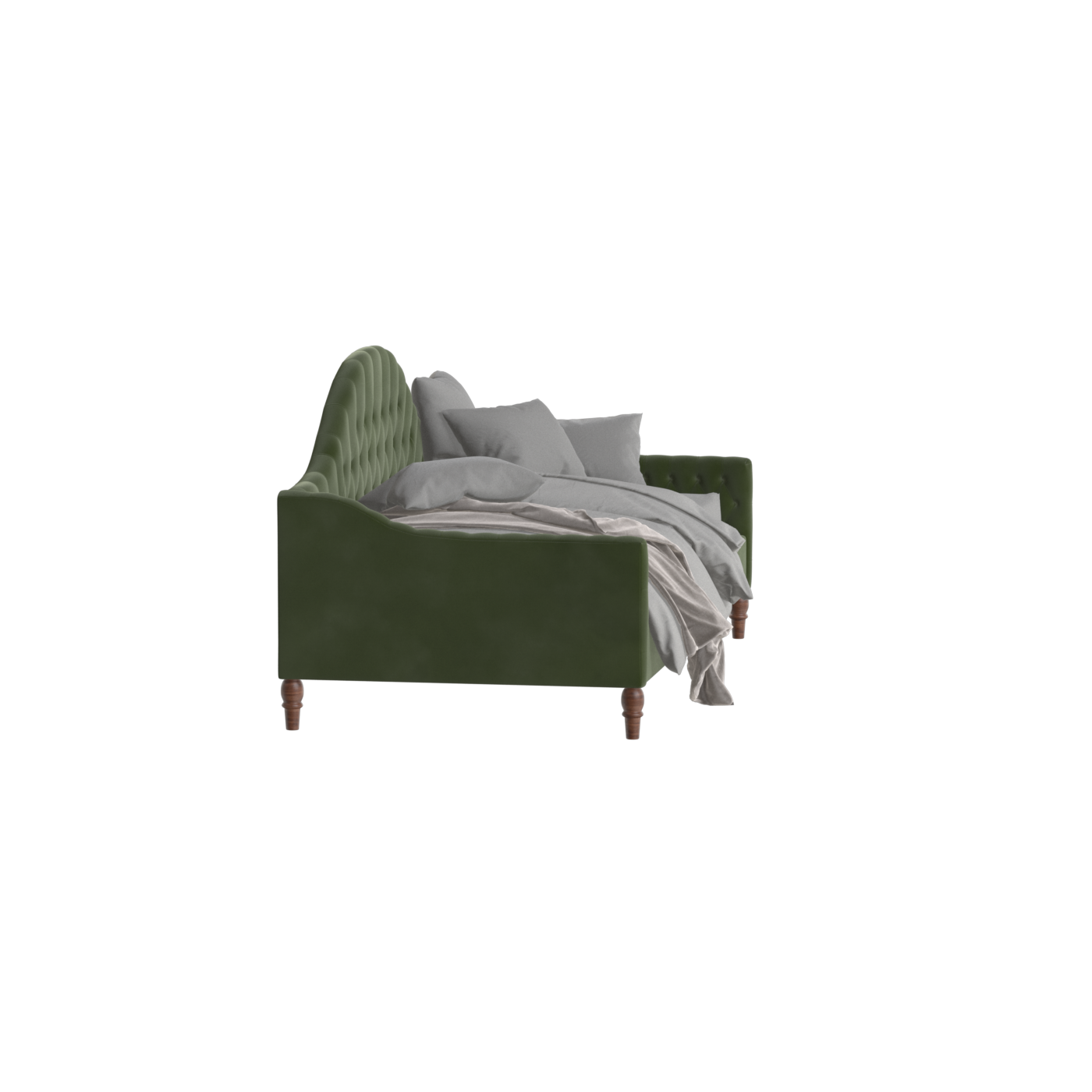 Lit de repos Elise aux courbes élégantes et au confort polyvalent