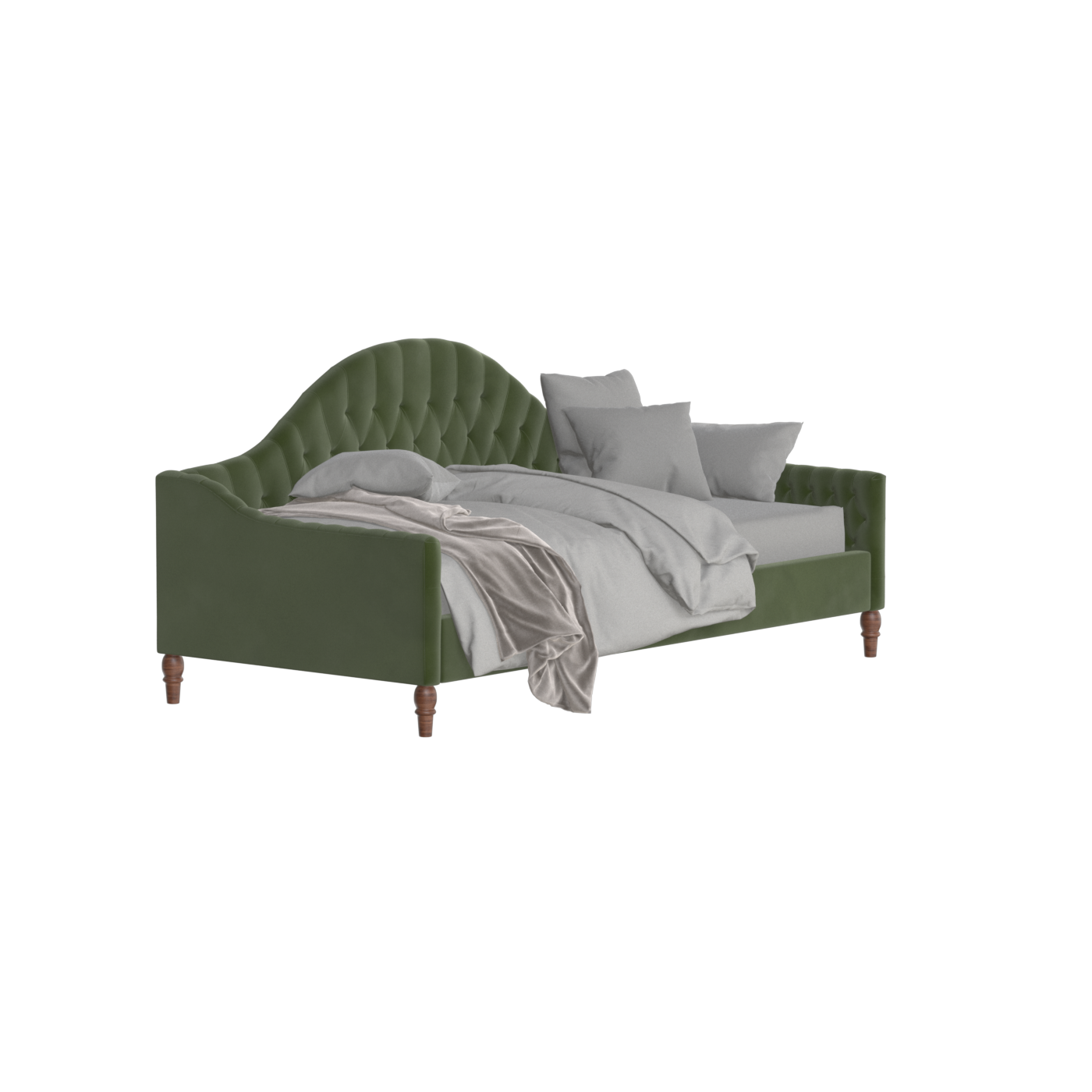 Lit de repos Elise aux courbes élégantes et au confort polyvalent