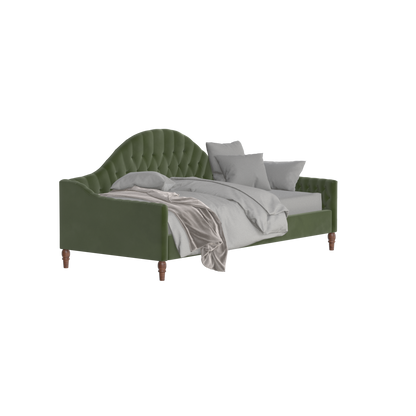 Lit de repos Elise aux courbes élégantes et au confort polyvalent