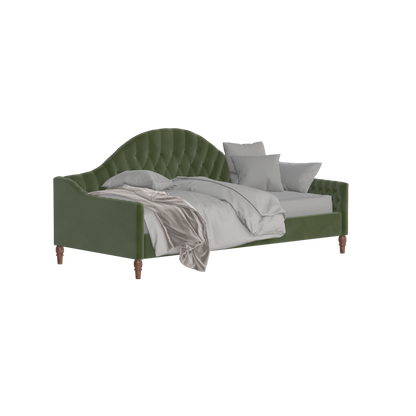 Lit de repos Elise aux courbes élégantes et au confort polyvalent
