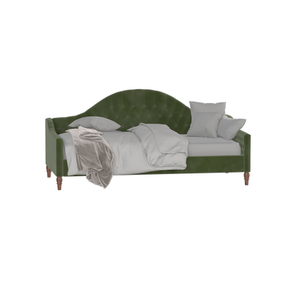Lit de repos Elise aux courbes élégantes et au confort polyvalent