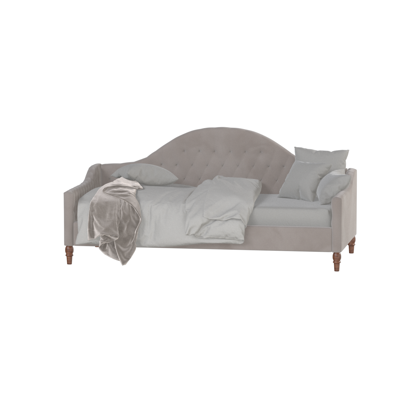 Elise Daybed with Elegant Curves and Versatile Comfort