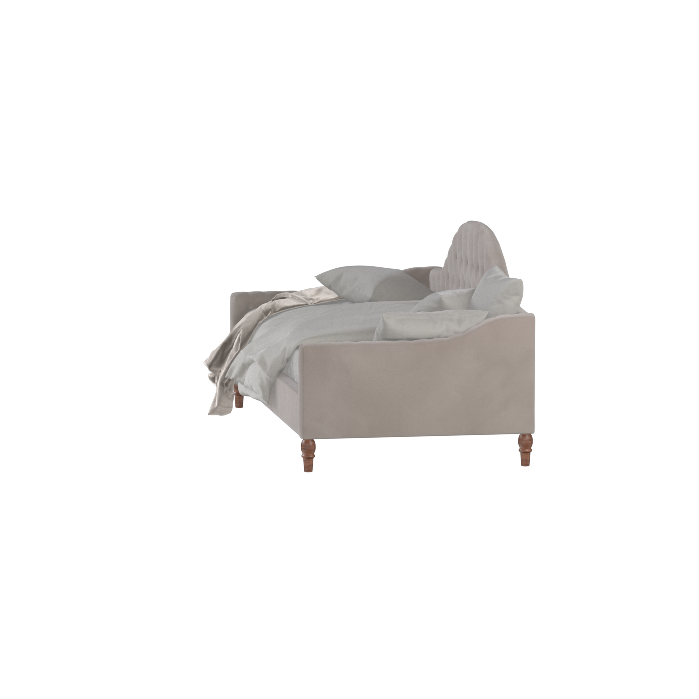 Elise Daybed with Elegant Curves and Versatile Comfort