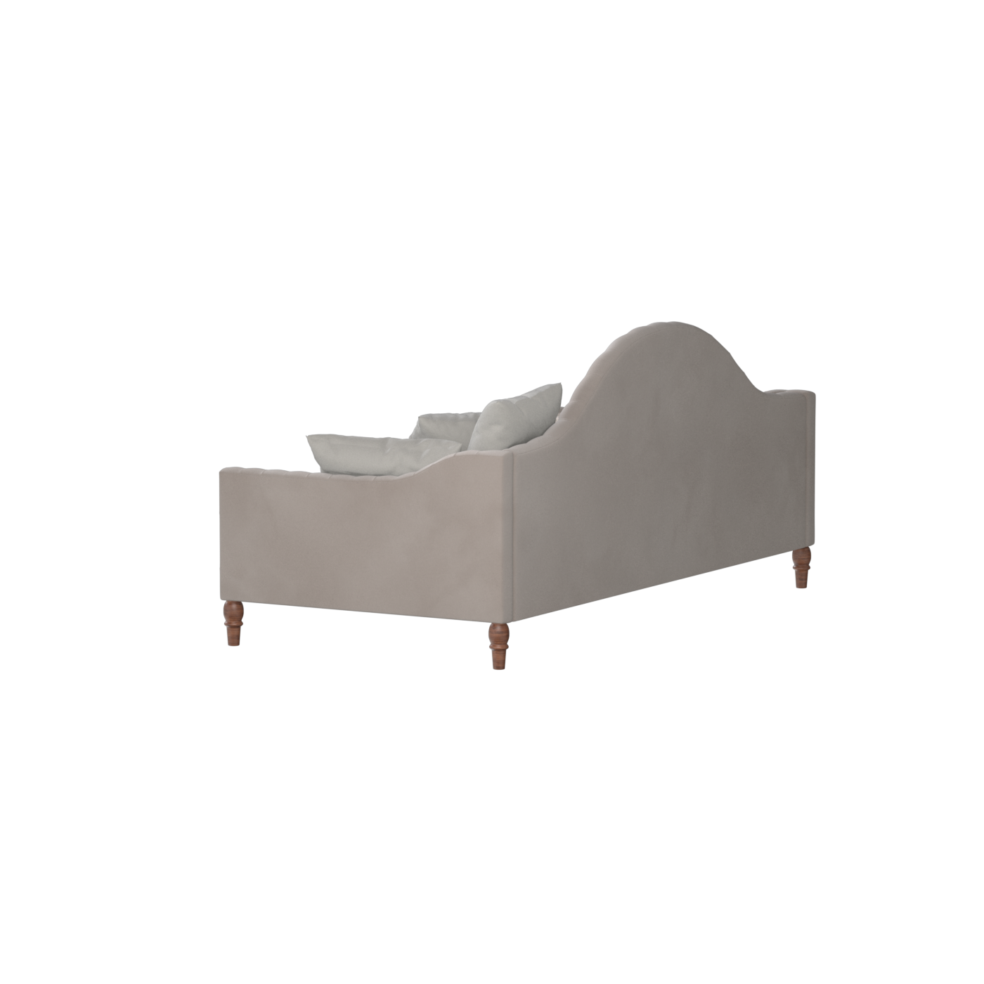 Elise Daybed with Elegant Curves and Versatile Comfort