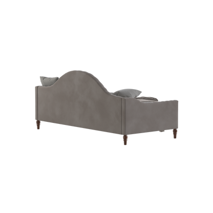 Elise Daybed with Elegant Curves and Versatile Comfort