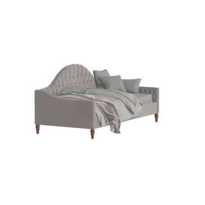 Elise Daybed with Elegant Curves and Versatile Comfort